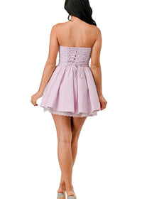 Strapless Mini Dress